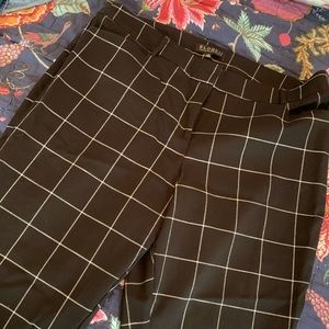 Eloquii window pane pants